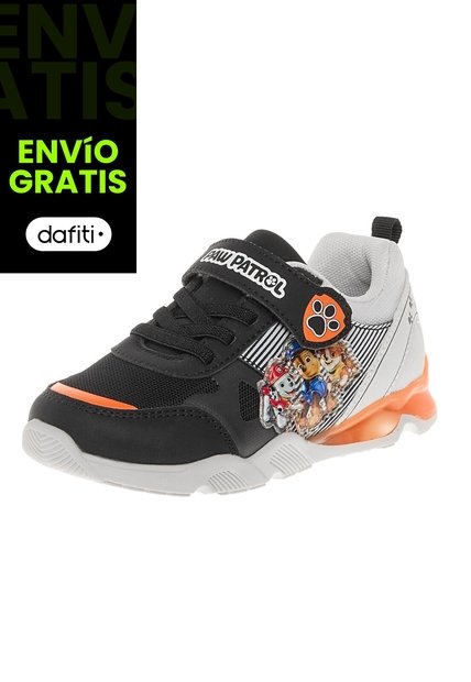 Tenis Con Diseño De Paw Patrol Para Niño Pequeño Negro Nickelodeon 210732