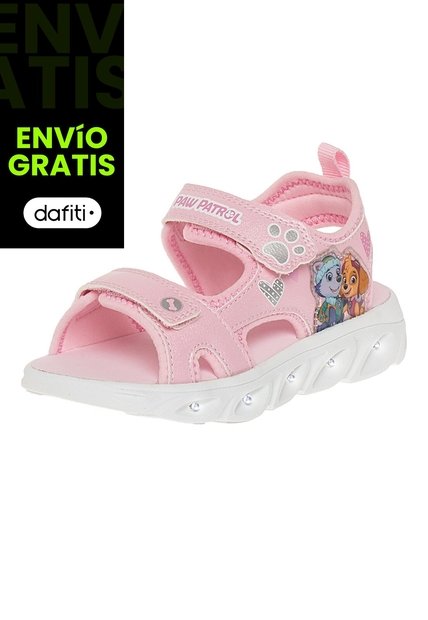 Sandalias Con Diseño De Paw Patrol Para Niña Pequeña Rosa Claro Nickelodeon 210253