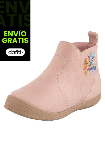 Botines Con Diseño De Paw Patrol Para Niña Pequeña Rosa Nickelodeon 199258 Payless