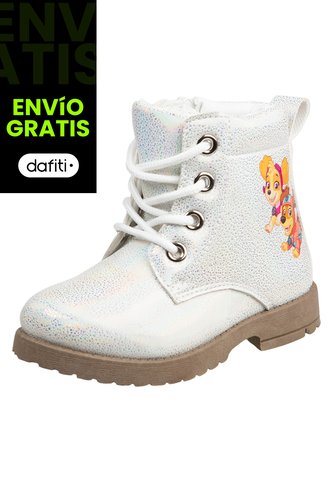 Botas De Senderismo Con Diseño De Paw Patrol Para Niña Pequeña Blanco Nickelodeon 199256 Payless Nickelodeon