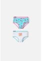 Pack X2 Panties De Paw Patrol Blanco Y Turquesa Para Niña 2T A 6T 4T de Nickelodeon