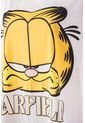 Camiseta De Garfield Oversized Fit Para Mujer M de Nickelodeon