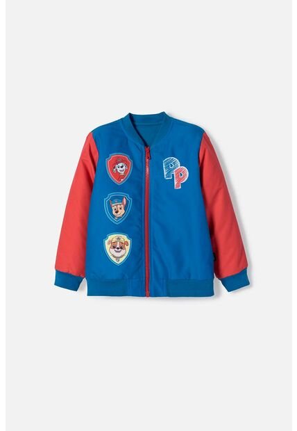 Chaqueta De Paw Patrol Con Cierre Azul Y Rojo Para Niño 2T A 5T 5T