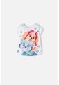Camiseta De Paw Patrol Manga Corta Blanco Para Niña 2T A 5T 4T de Nickelodeon