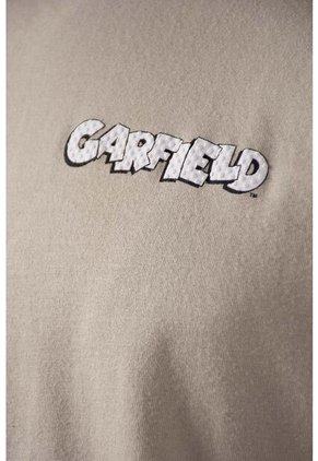 Camiseta De Garfield Regular Fit Para Hombre M