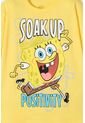 Camiseta De Bob Esponja Manga Corta Amarillo Para Niño 12 de Nickelodeon