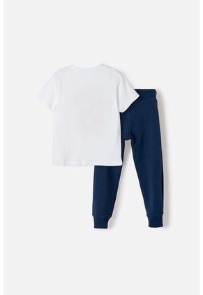 Conjunto De Paw Patrol De Pantalón Largo Azul Y Blanco Para Niño 2T A 5T 2T