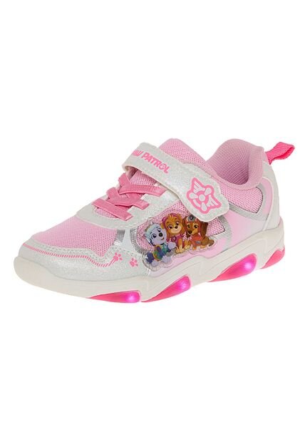 Tenis Con Diseño De Paw Patrol Para Niña Pequeña Rosa Claro Nickelodeon 210030