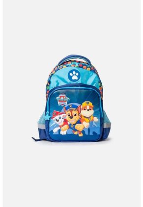 Morral De Paw Patrol 14" Azul Para Niño U