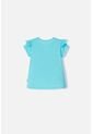 Camiseta De Paw Patrol Manga Corta Turquesa Para Niña 2T A 6T 3T de Nickelodeon