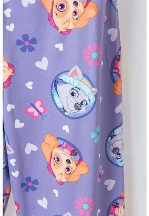 PIjama De Paw Patrol Con Pantalón Largo Lila Para Niña 2T A 5T 2T
