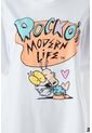 Camiseta De Nickelodeon Regular Fit Para Mujer L de Nickelodeon