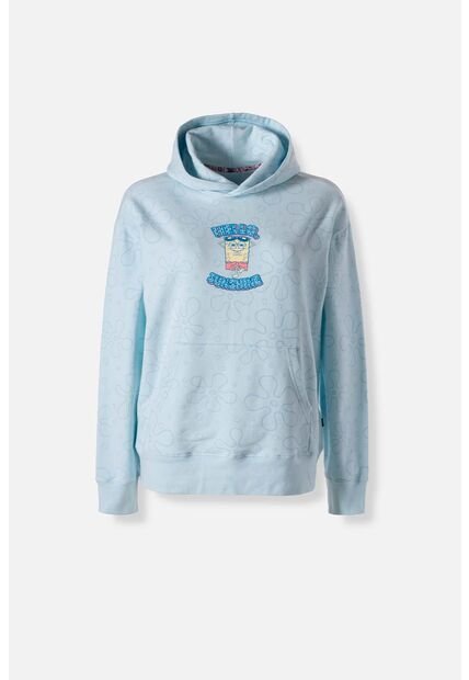 Buzo De Bob Esponja Con Capucha Para Mujer XL