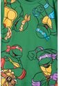 Camiseta De Las Tortugas Ninja Manga Corta Verde Para Niño 8 de Nickelodeon