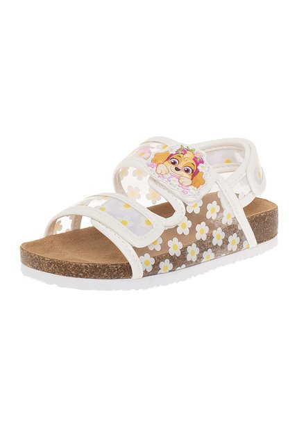 Sandalias Con Diseño De Paw Patrol Para Niña Pequeña Blanco Nickelodeon 210252