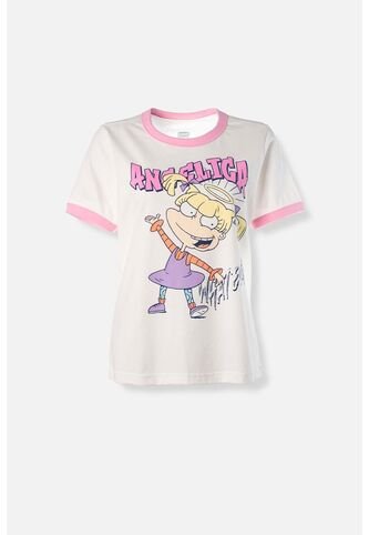 Camiseta De Los Rugrats Regular Fit Para Mujer XS Nickelodeon