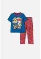 Pijama De Paw Patrol Con Pantalón Largo Azul Y Rojo Para Niño 2T A 6T 4T de Nickelodeon