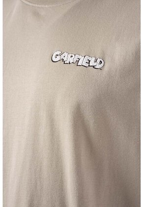 Camiseta De Garfield Regular Fit Para Hombre M