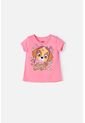Camiseta De Paw Patrol Rosada Manga Corta Para Niña 2T A 5T 2T de Nickelodeon