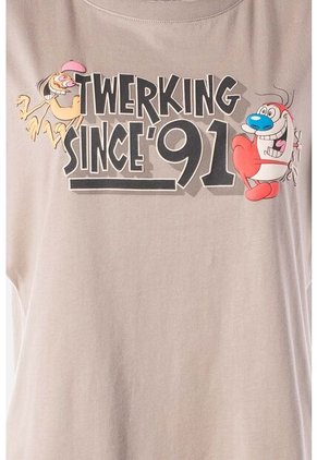 Camiseta De Nickelodeon Regular Fit Para Mujer S