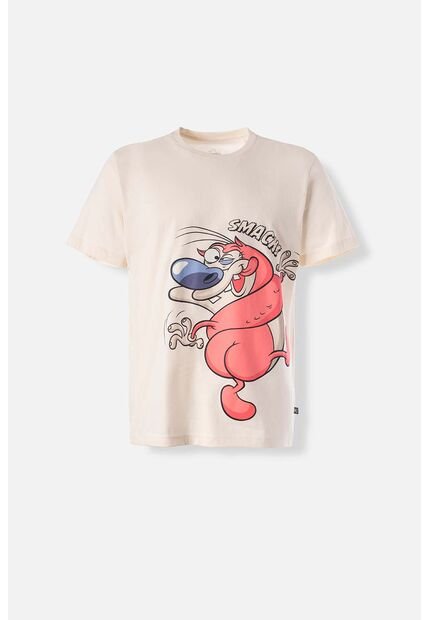 Camiseta De Nickelodeon Regular Fit Para Hombre M