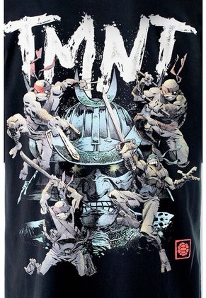 Camiseta De Las Tortugas Ninja Relax Fit Para Hombre L