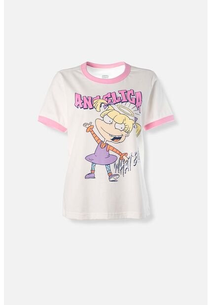 Camiseta De Los Rugrats Regular Fit Para Mujer XS