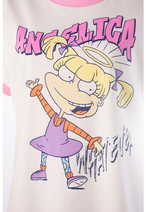 Camiseta De Los Rugrats Regular Fit Para Mujer XS