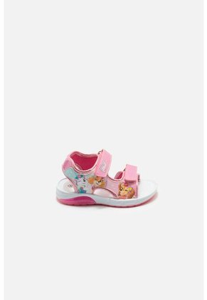 Sandalia Con Luces De Paw Patrol Rosadas Para Niña 28