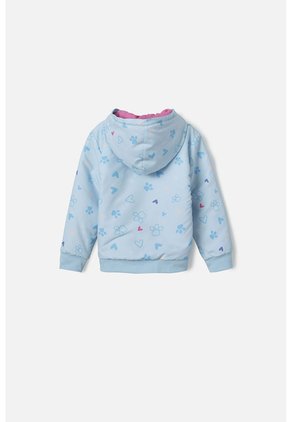 Chaqueta De Paw Patrol Azul Claro Con Capucha Para Niña 2T A 5T 3T