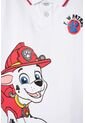 Camiseta Tipo Polo De Paw Patrol Blanco Para Niño 2T A 6T 3T de Nickelodeon