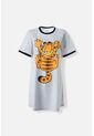 Pijama De Garfield Regular Fit Para Mujer M de Nickelodeon
