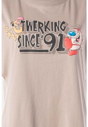 Camiseta De Nickelodeon Regular Fit Para Mujer L