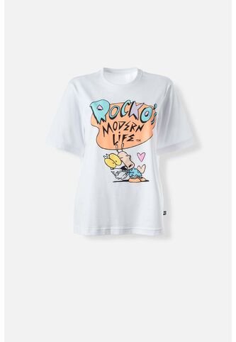 Camiseta De Nickelodeon Regular Fit Para Mujer XS Nickelodeon