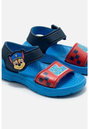 Sandalias De Paw Patrol Azul Y Rojo Para Niño 26
