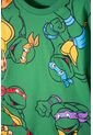 Camiseta De Las Tortugas Ninja Manga Corta Verde Para Niño 12 de Nickelodeon