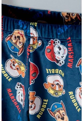 Pijama De Paw Patrol Manga Larga Azul Y Blanco Para Niño 2T A 5T 2T