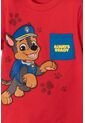Camiseta De Paw Patrol Manga Corta Rojo Para Niño 2T A 5T 4T de Nickelodeon