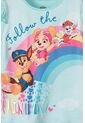 Camiseta De Paw Patrol Azul Clara De Manga Larga Para Niña 2T A 5T 5T de Nickelodeon