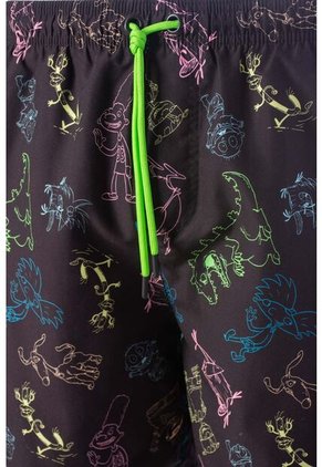 Pantaloneta De Baño De Nickelodeon Para Hombre L