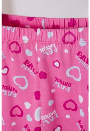 Pijama De Paw Patrol Manga Larga Multicolor Para Niña 2T A 5T 3T