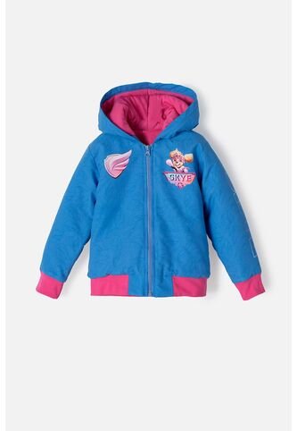Chaqueta De Paw Patrol Con Capucha Azul Y Fucsia Para Niña 2T A 5T 3T Nickelodeon