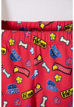 Pijama De Paw Patrol Con Pantalón Largo Azul Y Rojo Para Niño 2T A 6T 5T