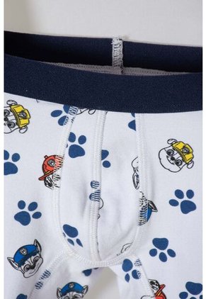 Pack X2 Boxer De Paw Patrol Rojo Y Blanco Para Niño 2T A 6T 3T