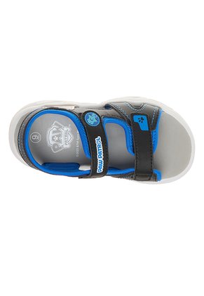 Sandalias Con Diseño De Paw Patrol Para Niño Pequeño Negro Nickelodeon 210525