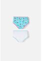 Pack X2 Panties De Paw Patrol Blanco Y Turquesa Para Niña 2T A 6T 2T de Nickelodeon