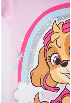 Conjunto De Paw Patrol Con Leggins Rosado Para Niña 2T A 5T 3T