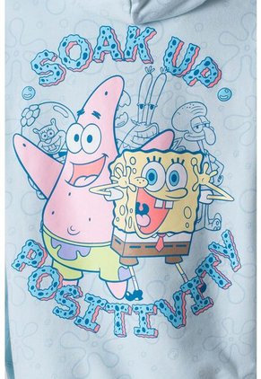 Buzo De Bob Esponja Con Capucha Para Mujer S
