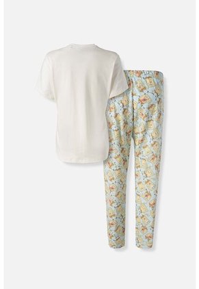Pijama De Bob Esponja De Pantalon Largo Para Mujer S