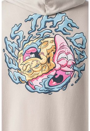 Buzo De Bob Esponja Con Capucha Para Hombre XL